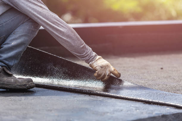 Professional Waterproofing technician working in Fairfax Station, VA